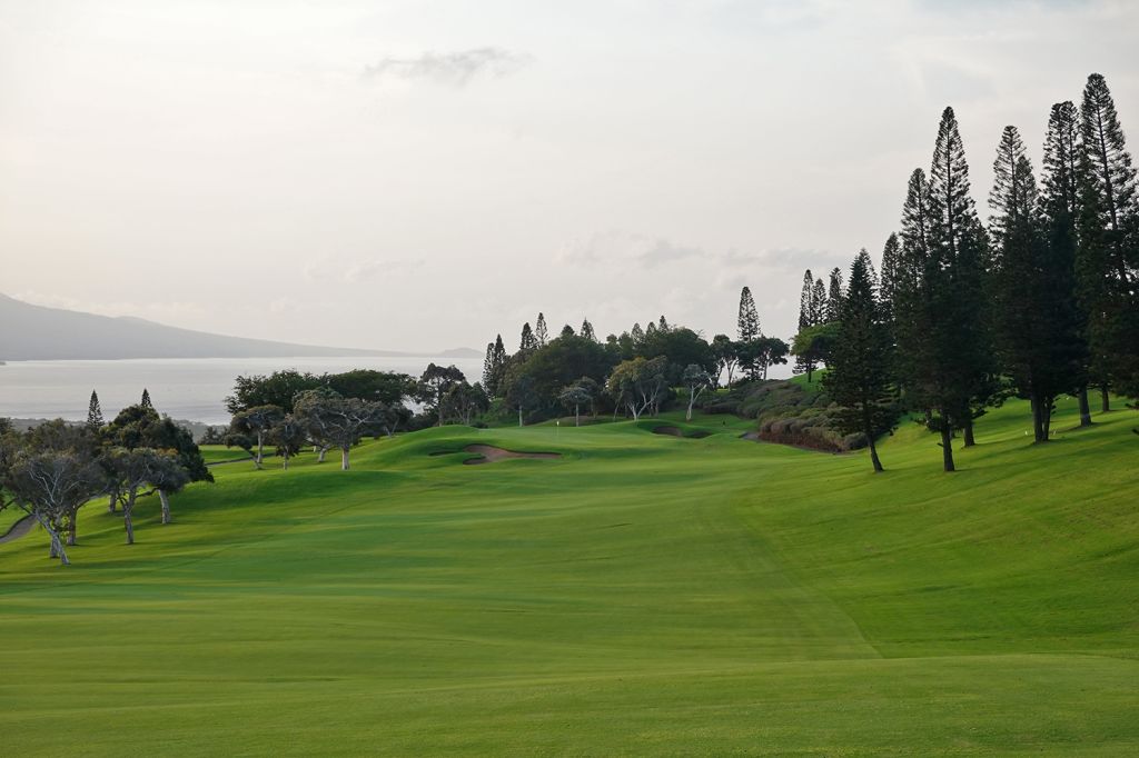 1st Hole at King Kamehameha Golf Club (580 Yard Par 5)